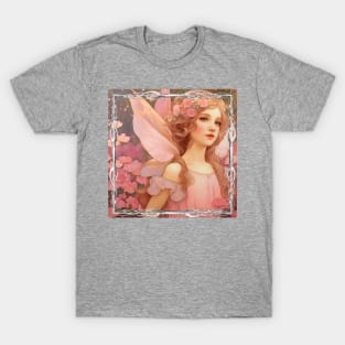 Mystical Pink Fantasy Fairy T-Shirt